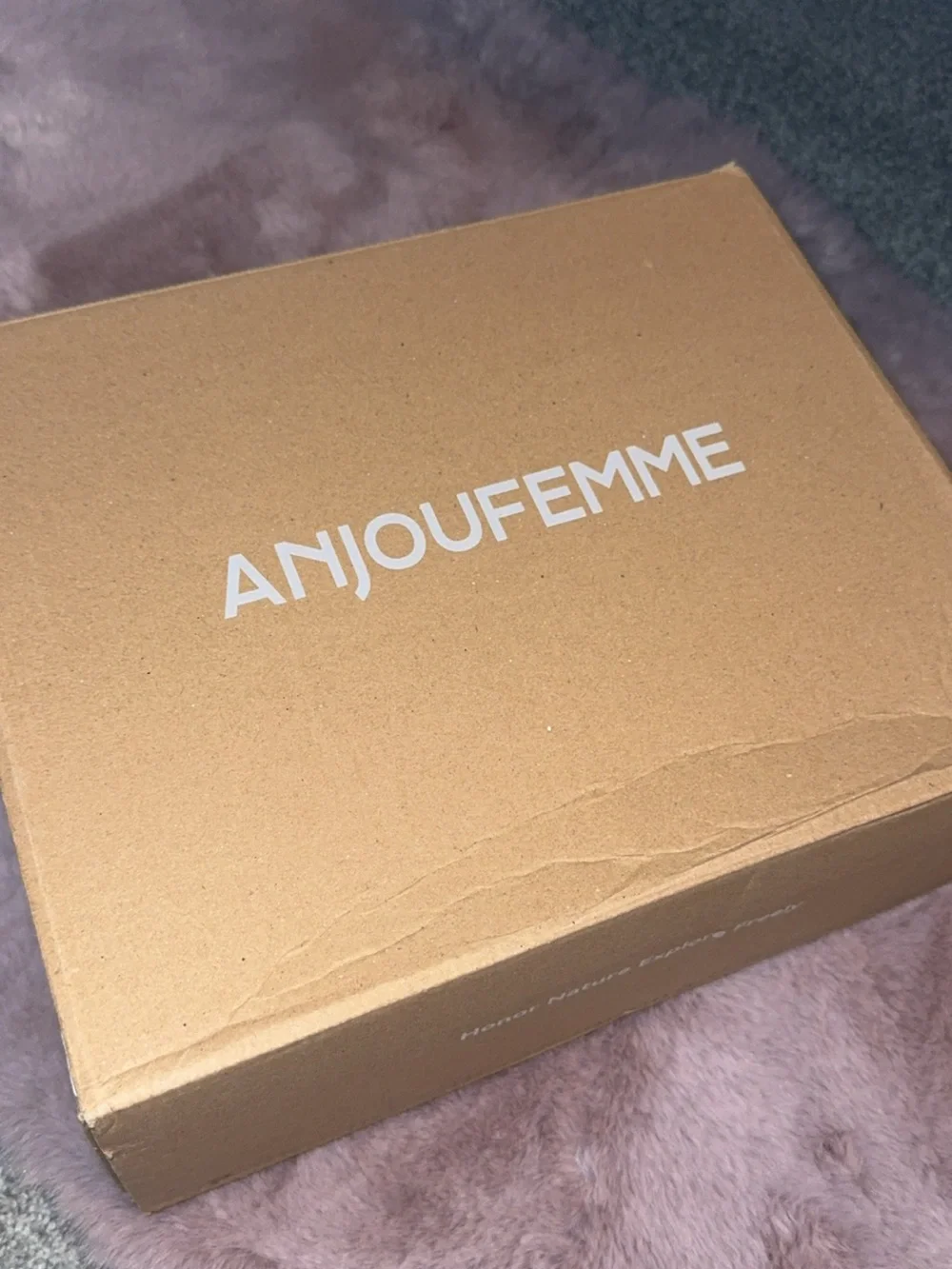 ANJOUFEMME Women's Waterproof Hiking Boots Lightweight Non-Slip Outdoor